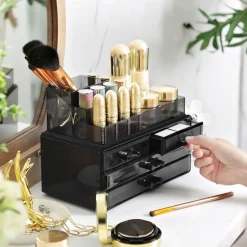 Clearance SONGMICS Meuble TV industriel Marron rustique et noir