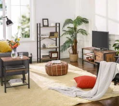 Fashion SONGMICS Meuble TV industriel