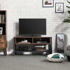 Outlet SONGMICS Meuble TV maille industriel