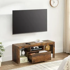 Sale SONGMICS Meuble TV Marron Rustique