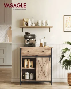 Clearance SONGMICS Meuble TV mural Blanc