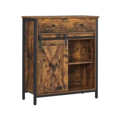 Clearance SONGMICS Meuble TV mural Blanc