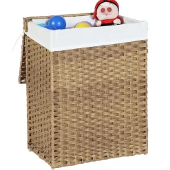 Hot SONGMICS Meuble TV ouvert industriel Marron Rustique