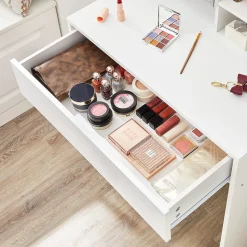 Cheap SONGMICS Meuble TV ouvert industriel Marron Rustique