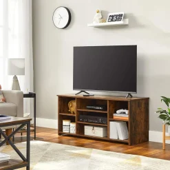 Best SONGMICS Meuble TV rustique Marron Rustique