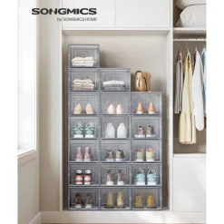 Outlet SONGMICS Meuble WC industriel Rustique
