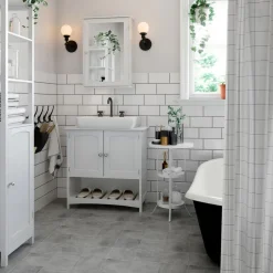 Online SONGMICS Miroir mural Blanc