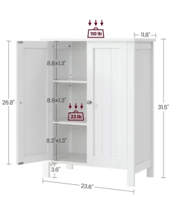 Best SONGMICS Miroir mural montage facile Blanc Nuage