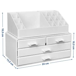 Store SONGMICS Organisateur cosmétiques blanc