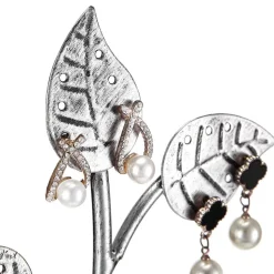 Clearance SONGMICS Organisateur maquillage 3 niveaux doré champagne