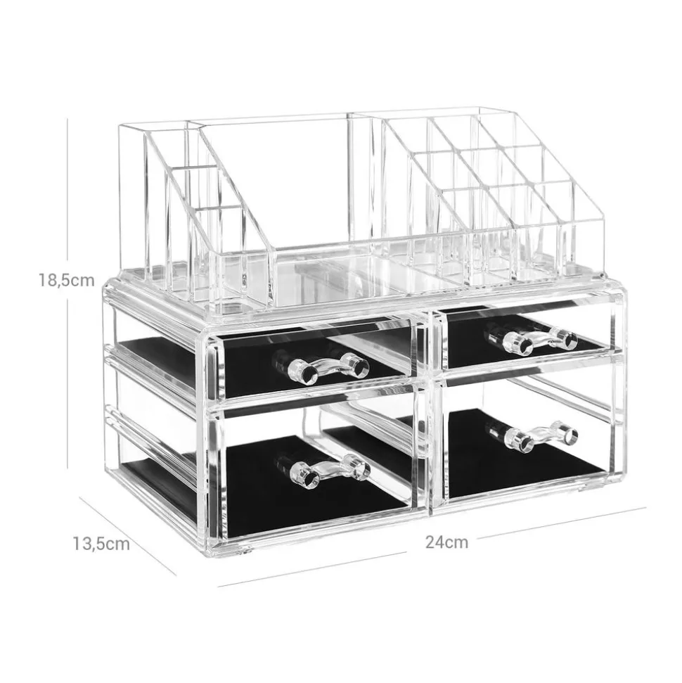 New SONGMICS Organisateur transparent
