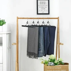 Fashion SONGMICS Panier à Linge 3 Sections capacité de 135 litres structure en X pliable noir d'encre