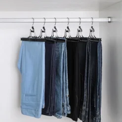 Fashion SONGMICS Panier à Linge 3 Sections capacité de 135 litres structure en X pliable noir d'encre