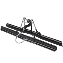 Fashion SONGMICS Panier à Linge 3 Sections capacité de 135 litres structure en X pliable noir d'encre