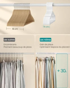 Shop SONGMICS Panier à Linge avec roulettes 170L