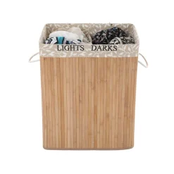 Shop SONGMICS Panier à linge bambou