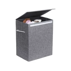 Online SONGMICS Panier à linge façon lin gris