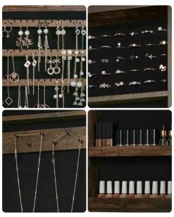 Hot SONGMICS Panier à linge 90L Marron