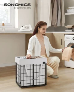 Online SONGMICS Panier à Linge Sale 90L