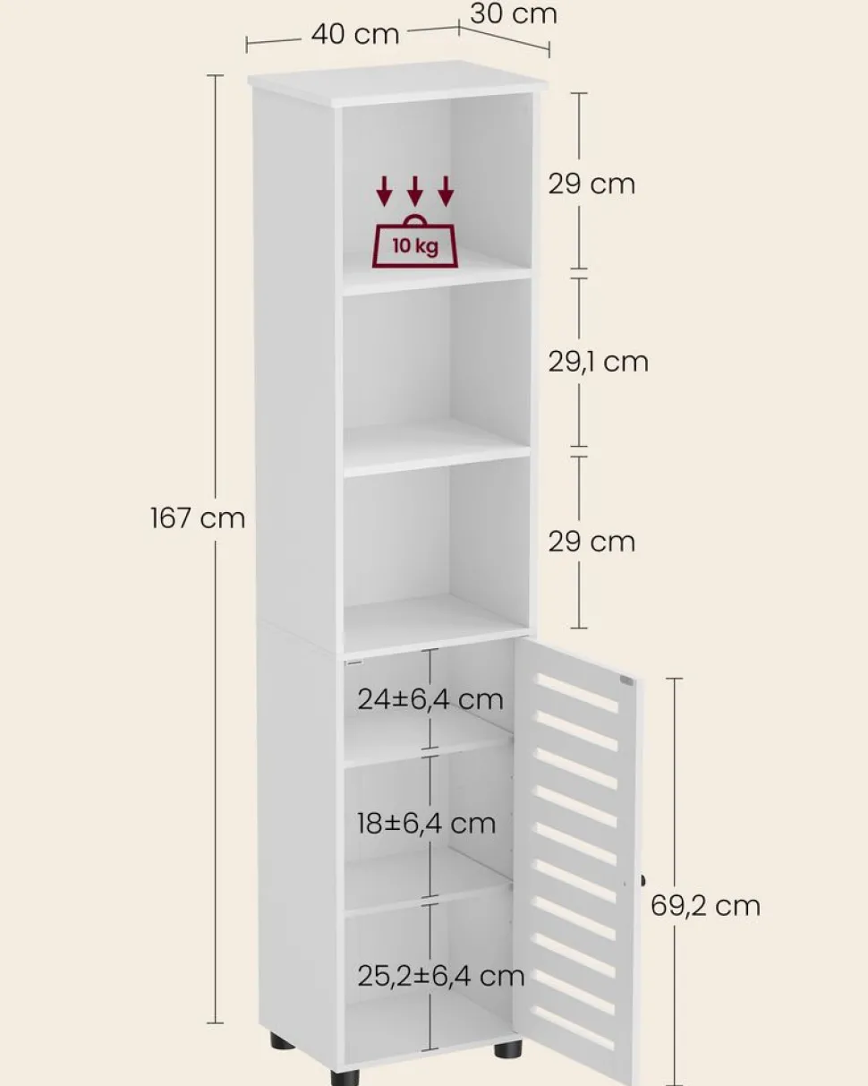 Store SONGMICS Panier à linge tri tissé