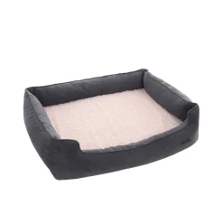 Clearance SONGMICS Panier chien orthopédique 110 x 80 cm Gris