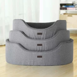 Outlet SONGMICS Panier coussin réversible S Gris