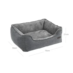 Online SONGMICS Panier peluche gris