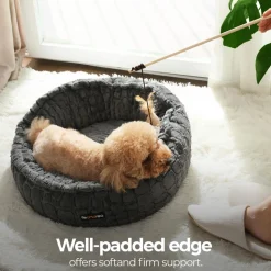 Discount SONGMICS Panier pour chien 58,5 cm gris