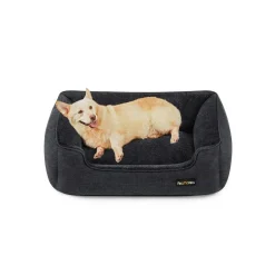 Fashion SONGMICS Panier pour chien 90 x 75 cm Gris