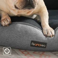 Best Sale SONGMICS Panier pour chien 80 x 60 cm Gris