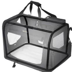 Clearance SONGMICS Panier pour chien 95 x 60 x 8 cm gris foncé