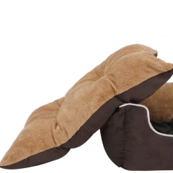 Hot SONGMICS Panier pour chien L marron