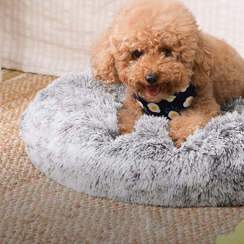 Discount SONGMICS Panier pour chien M gris