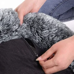 Discount SONGMICS Panier pour chien M gris