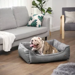 Flash Sale SONGMICS Panier pour chien peluche gris