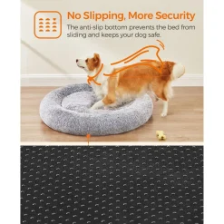 Outlet SONGMICS Panier pour chien rond Ø100 cm