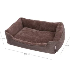 Outlet SONGMICS Panier pour chien XL marron