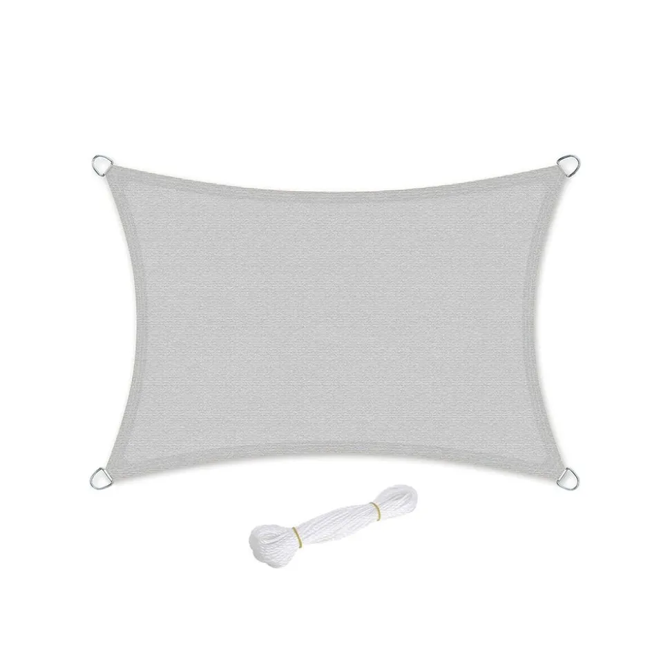 Cheap SONGMICS Parasol Ø 160 cm bleu blanc