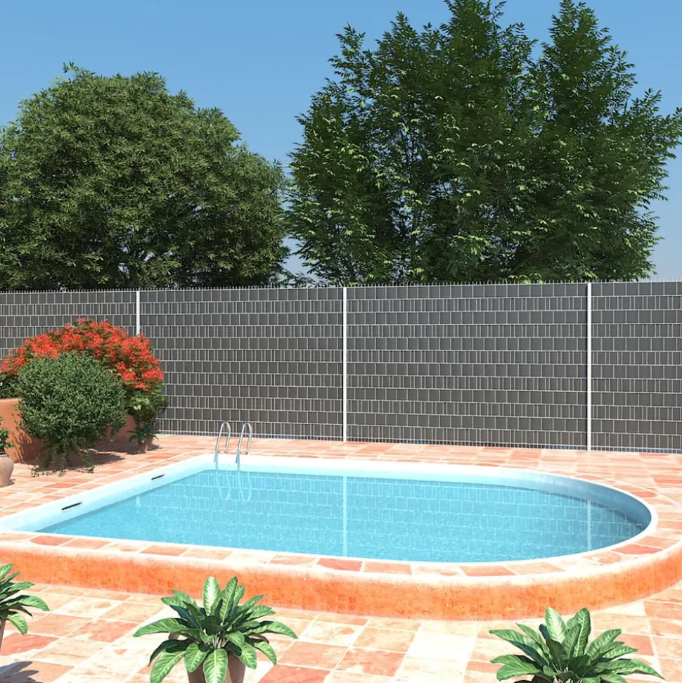 Discount SONGMICS Parasol Ø3 m gris