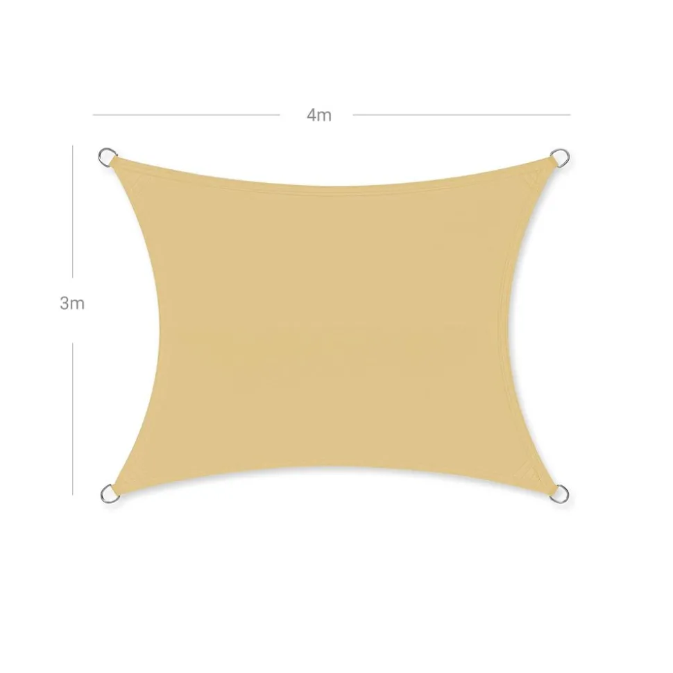 Shop SONGMICS Parasol Ø3 m taupe