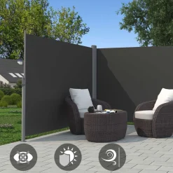 Best Sale SONGMICS Parasol bois Ø3 m beige