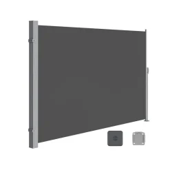 Discount SONGMICS Parasol de jardin 300 cm inclinable gris tourterelle