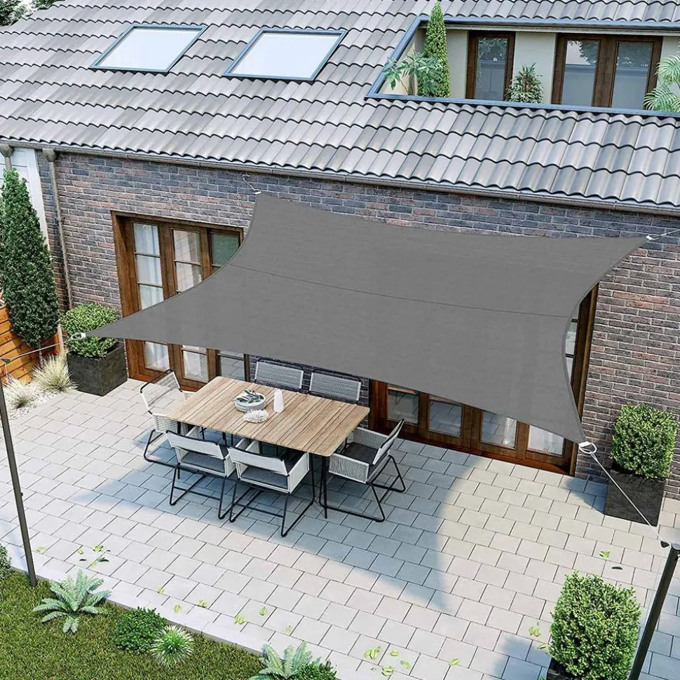 Discount SONGMICS Parasol de jardin UPF 50+