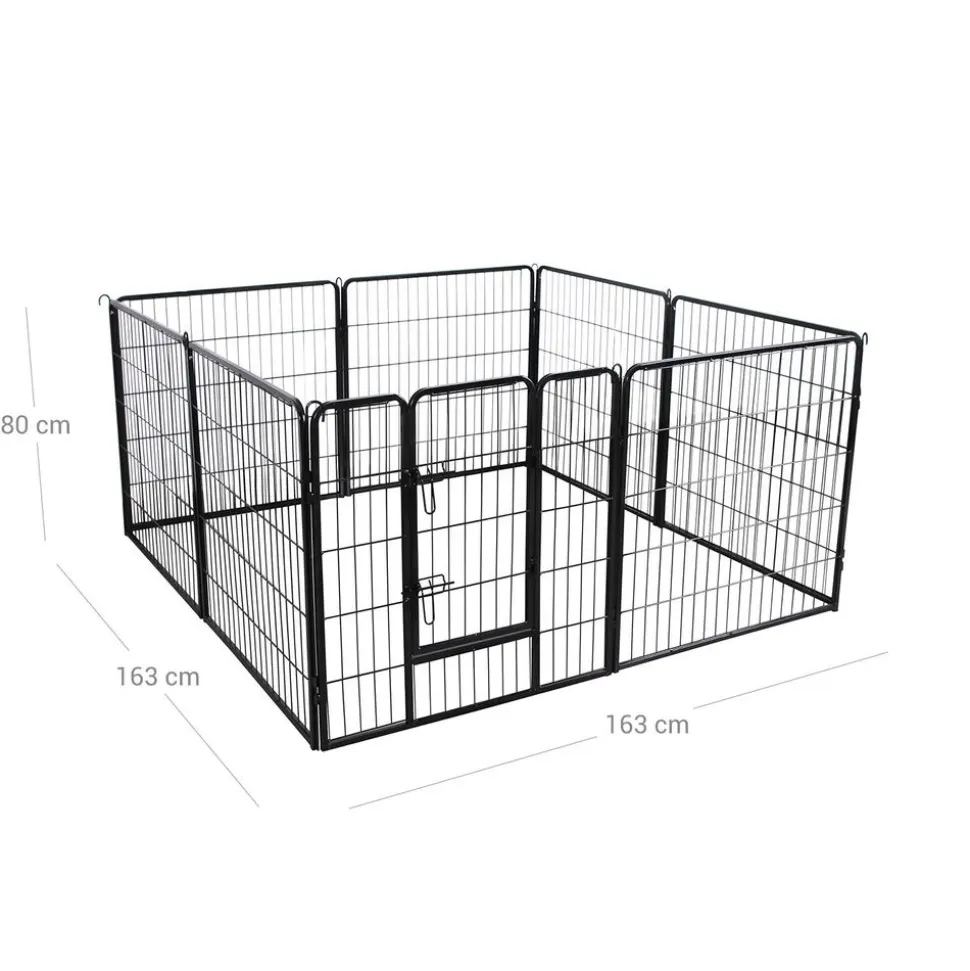 Cheap SONGMICS Parc 80 x 80 cm noir