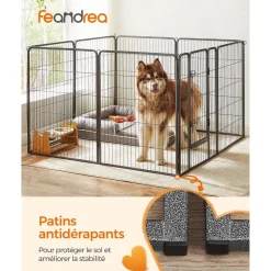 Fashion SONGMICS Parc 77 x 100 cm noir