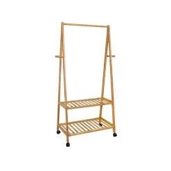 Store SONGMICS Penderie bambou Jaune