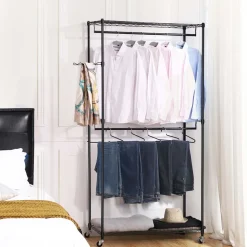 Online SONGMICS Penderie mobile noir