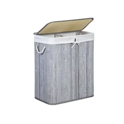 Discount SONGMICS Penderie tissu gris