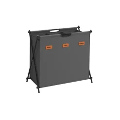 Hot SONGMICS Petit étendoir à linge 44 x 101 x 54 cm en métal blanc nuage