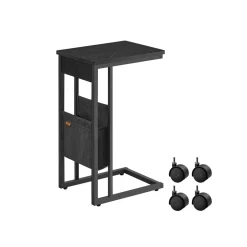 Flash Sale SONGMICS Petite table d’appoint 30 x 40 x 60 cm brou de noix et blanc